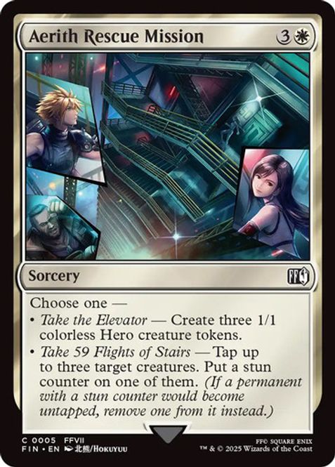 Hovedbilde Aerith Rescue Mission (Foil)